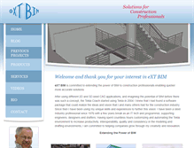 Tablet Screenshot of extbim.com